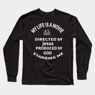 my life is directed by Jesus Long Sleeve T-Shirt